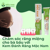 Kem đánh răng Mộc Nam có an toàn cho bà bầu? Góc nhìn của chuyên gia