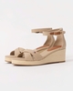 Giày Sandal Đế Xuồng Cao Cấp Tommy Hilfiger - Size 36