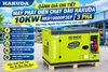 Đánh Giá Chi Tiết Máy Phát Điện Chạy Dầu Hakuda 10KW HKD10000P3EP 3 Pha: Giải Pháp Nguồn Điện Khỏe Cho Sản Xuất