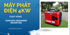 Đánh Giá Máy Phát Điện Inverter Hakuda 4KW HKD4000i: Đỉnh Cao Công Nghệ Phát Điện