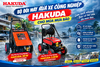 Bộ đôi Máy Rửa Xe Công Nghiệp Hakuda Cho Mùa Mưa Bão