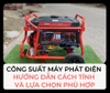 Công suất máy phát điện – Hướng dẫn cách tính và lựa chọn phù hợp