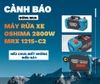 [CẢNH BÁO] Đừng Mua Máy Rửa Xe Oshima 2800w Mrx 1215-C2 Nếu Chưa Biết Những Điều Này