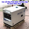 Các Lỗi Máy Phát Điện Thường Gặp Và Cách Khắc Phục