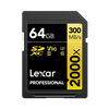 Thẻ nhớ Lexar® Professional 2000x UHS-II Card Gold Series