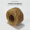 Tim Nến Gai Dầu Nhúng Sáp Ong Craft House – Dạng Cuộn 250ft