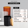 Ly Thủy Tinh Làm Nến Thơm 7oz