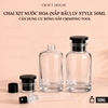 Chai Xịt Nước Hoa Thủy Tinh Nắp Dập - LV Style T-1018 50ml