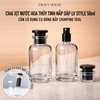 Chai Xịt Nước Hoa Thủy Tinh Nắp Dập - LV Style T-1018 50ml