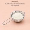 Ca Đun Inox Nấu Sáp Có Tay Cầm 600ml