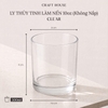 Ly Thủy Tinh Làm Nến Thơm 10oz - Loại Trong Suốt (Clear)