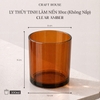 Ly Thủy Tinh Làm Nến Thơm 10oz - Loại Trong Suốt (Clear)