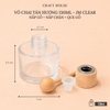 Vỏ Chai Tán Hương Tinh Dầu Kèm Nút Chặn 130ml - JM Clear