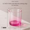 Ly Thủy Tinh Làm Nến Thơm 10oz - Loại Trong Suốt (Clear)