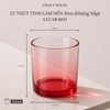 Ly Thủy Tinh Làm Nến Thơm 10oz - Loại Trong Suốt (Clear)
