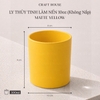 Ly Thủy Tinh Làm Nến Thơm 10oz - Loại Màu Lì (Matte)