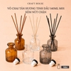 Vỏ Chai Tán Hương Tinh Dầu Kèm Nút Chặn 140ml - M01 Amber