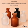 Vỏ Chai Tán Hương Tinh Dầu Kèm Nút Chặn 140ml - Dạng Tròn M01