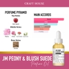 Tinh Dầu Gốc Nước Hoa Cô Đặc Craft House Perfume Oils - JM Peony & Blush Suede