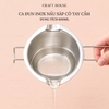 Ca Đun Inox Nấu Sáp Có Tay Cầm 600ml
