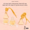 Vỏ Chai Thủy Tinh Đựng Tinh Dầu Treo Xe Ô Tô, Treo Tủ Quần Áo - 8ml
