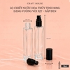 Chai Lọ Chiết Nước Hoa Thủy Tinh Vuông 10ml