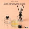 Vỏ Chai Tán Hương Tinh Dầu Kèm Nút Chặn 130ml - JM Clear