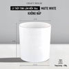 Ly Thủy Tinh Làm Nến Thơm 10oz - Matte White