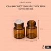 CHAI LỌ CHIẾT TINH DẦU THỦY TINH NẮP VẶN 2ML