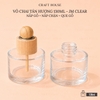Vỏ Chai Tán Hương Tinh Dầu Kèm Nút Chặn 130ml - JM Clear