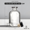 Vỏ Chai Tán Hương Tinh Dầu Kèm Nút Chặn M2 140ml - Clear
