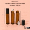 Chai Thủy Tinh Dạng Lăn 10ml - Màu Amber