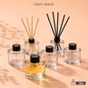 Vỏ Chai Tán Hương Tinh Dầu Kèm Nút Chặn 130ml - JM Clear