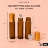 Chai Thủy Tinh Dạng Lăn 10ml - Màu Amber