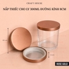 Nắp Ly Làm Nến Thơm Dành Cho Ly 300ml Đường Kính 8cm