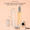 Chai Lọ Chiết Nước Hoa Thủy Tinh Tròn 10ml