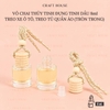 Vỏ Chai Thủy Tinh Đựng Tinh Dầu Treo Xe Ô Tô, Treo Tủ Quần Áo - 8ml