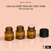 CHAI LỌ CHIẾT TINH DẦU THỦY TINH NẮP VẶN 2ML