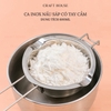 Ca Đun Inox Nấu Sáp Có Tay Cầm 600ml