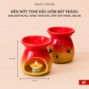 Lọ Gốm Sứ Bát Tràng Đốt Tinh Dầu Nến Tealight