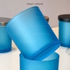 Ly Thủy Tinh Làm Nến Thơm 10oz - Loại Nhám Mờ (Frosted)
