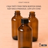 CHAI THỦY TINH BOSTON KÈM NẮP POLY CONE CAO CẤP 120ML