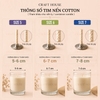 Tim Nến Sợi Cotton Tẩm Sáp Đậu Nành Size 5-6-7 (10cm)