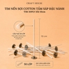 Tim Nến Sợi Cotton Tẩm Sáp Đậu Nành 25-35Ply Dài 8-15cm