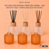 Vỏ Chai Tán Hương Tinh Dầu 100ml M3 - Kèm Nút Chặn