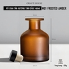 Vỏ Chai Tán Hương Tinh Dầu Kèm Nút Chặn 140ml - M01 Frosted Amber