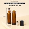 Chai Thủy Tinh Dạng Lăn 10ml - Màu Amber