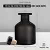 Vỏ Chai Tán Hương Tinh Dầu Kèm Nút Chặn 140ml - M01 Black Matte