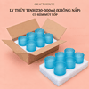 Ly Thủy Tinh Làm Nến Thơm 300ml - Loại Nhám Mờ (Frosted)