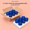 Ly Thủy Tinh Làm Nến Thơm 300ml - Loại Nhám Mờ (Frosted)